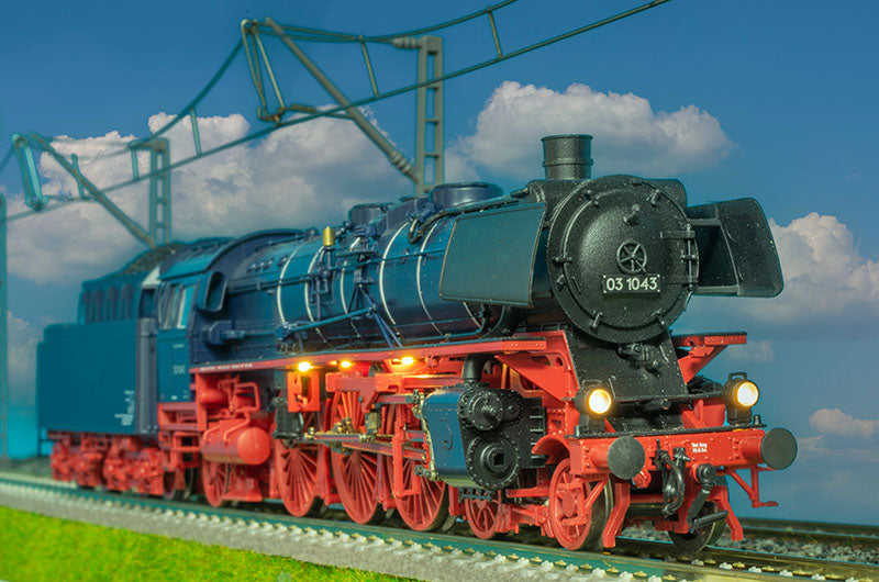 Roco BR01.5 and BR03 Steam Locomotives.