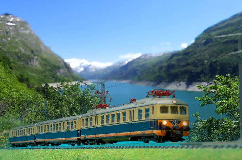 JC N比例 OBB 4030 電力動車組, 3節裝,數控音效。