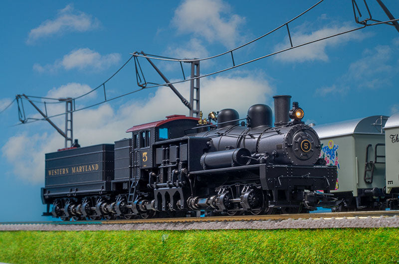 Trix new model: US Shay locomotive / Trix 新品:美國謝試蒸汽機車