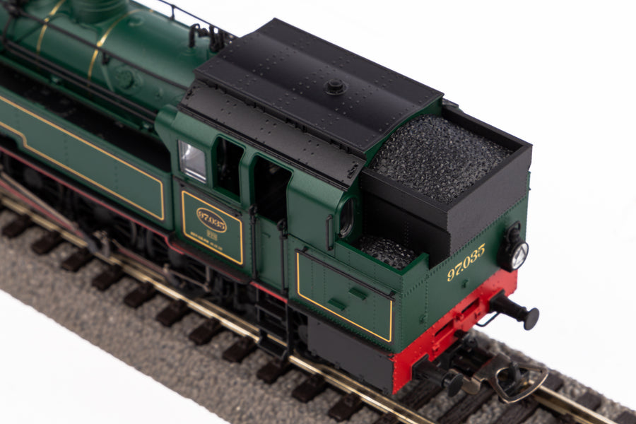 Piko 50659 Rh 97 Steam loco SNCB III Sound