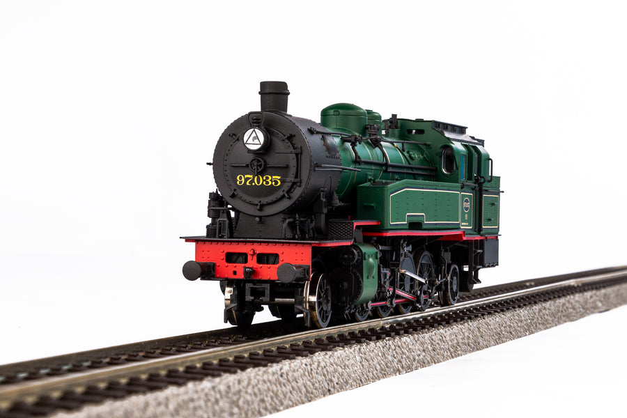 Piko 50659 Rh 97 Steam loco SNCB III Sound