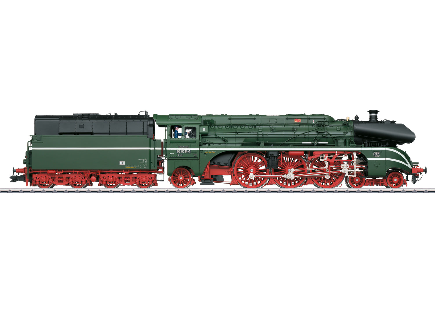 Marklin Gauge 1 - Article No. 55127 Class 02 Steam Locomotive