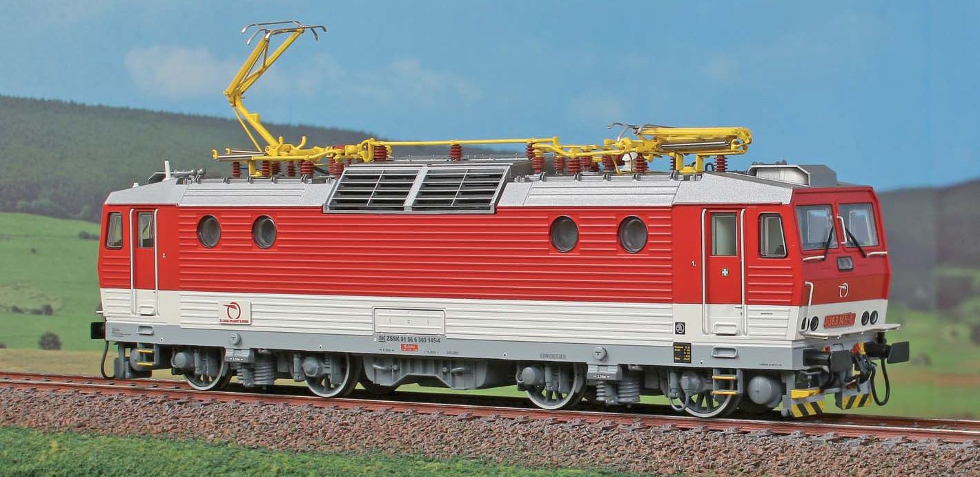 ACME 69314: Slovakian Electric locomotive 363 of the ZSSK.  DCC-Sound.