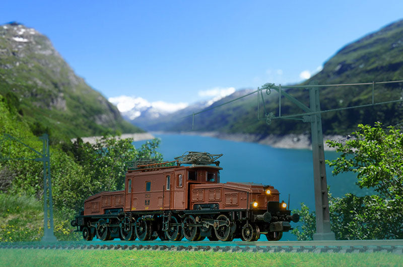 JC N 比例 SBB 瑞士鐵路鱷魚電力機車