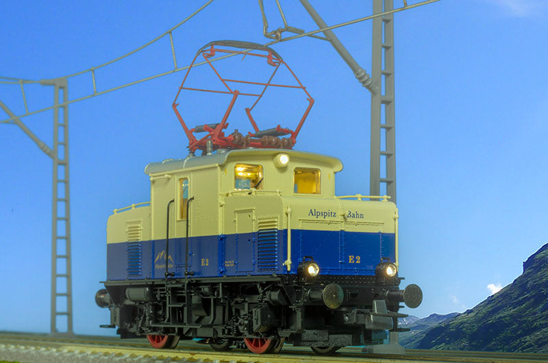 Roco E2 and Fleischmann 169 Electric locomotives.