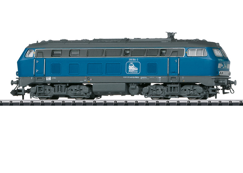 Minitrix - Article No. 16824 Class 218 Diesel Locomotive. Sound.