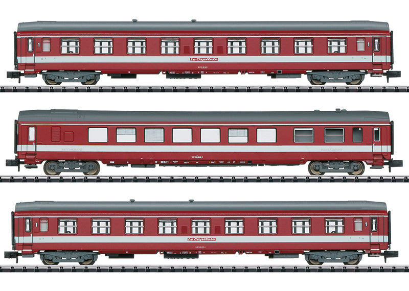 Minitrix - Article No. 18218 "Le Capitole" Express Train Passenger Car Set