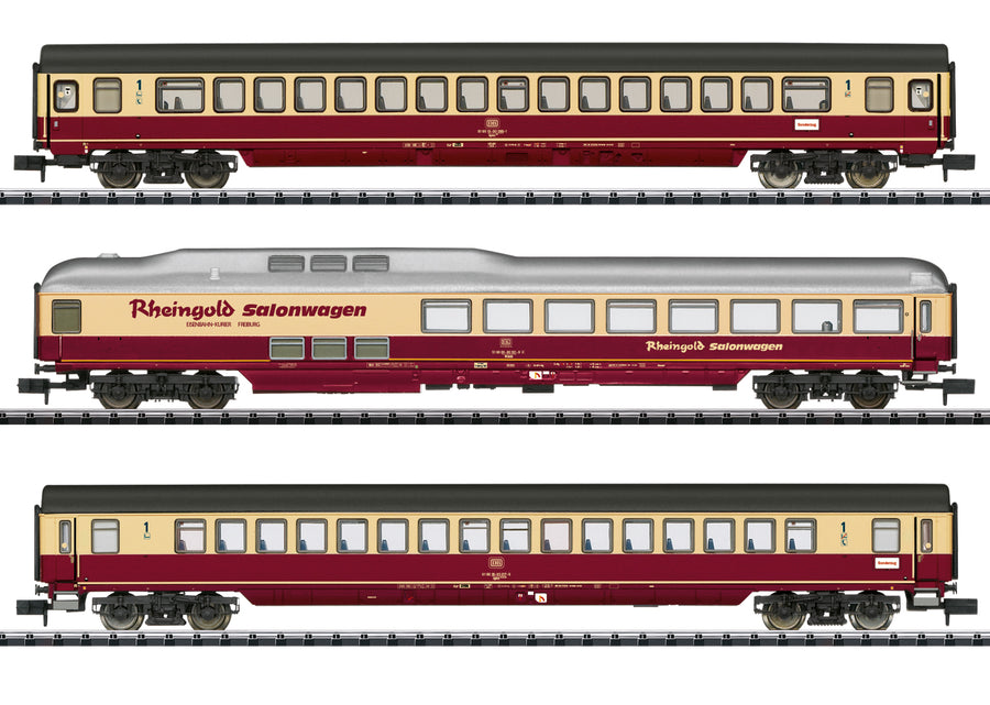 Gauge Minitrix - Article No. 18715 "Special TEE" Express Train Passenger Car Set