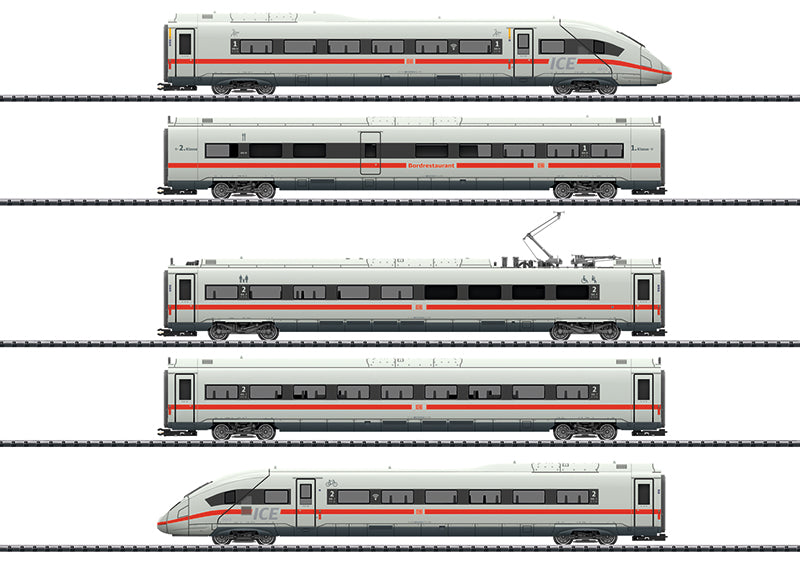 Trix 22971: ICE 4 Class 412/812 Powered Railcar Train