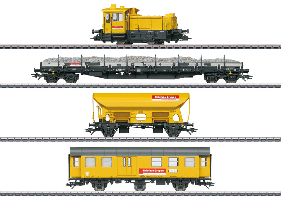 Gauge H0 - Article No. 26621 "Track Laying Group" Train Set