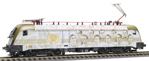 Jagerndorfer Collection 28072: Hungarian Electric Locomotive "Gold Team" of the MAV. DCC Sound.