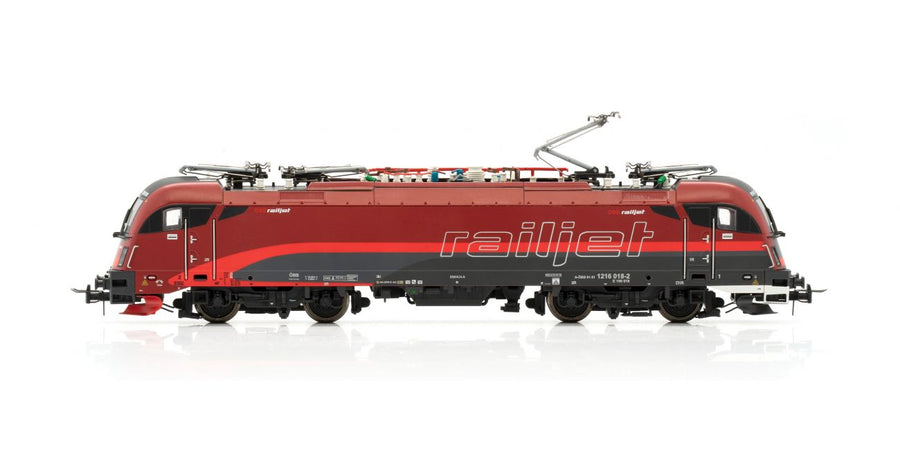 Jagerndorfer Collection 29102: Electric Locomotive 1216 018-2 RailJet. DCC Sound.