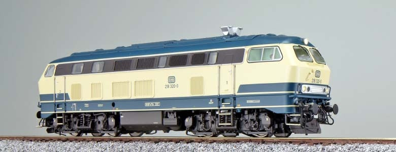 ESU BR 218 Diesel Locomotives in HO.