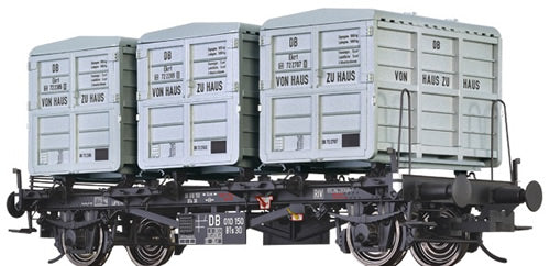 Brawa 37160 Gauge O Scale Container Car BTs30 DB