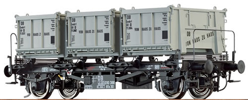 Brawa 37163 O Scale Container Car BTs30 DB