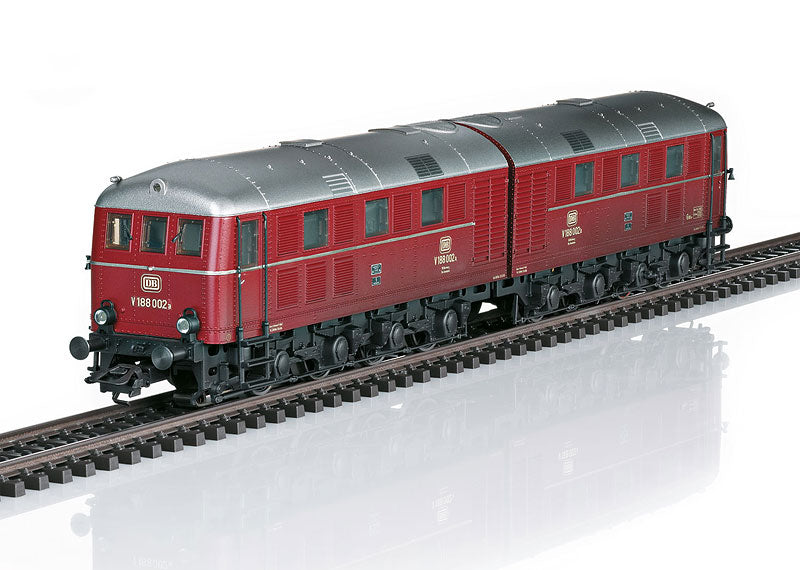 Marklin 37285: V 188 Heavy Double Diesel Locomotive, DB