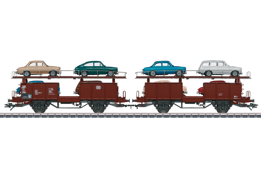 Marklin Gauge H0 - Article No. 46129 Type Laaes Auto Transport Car