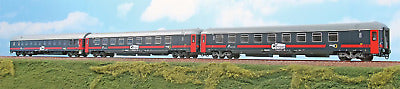 ACME 55275: set of 3 FS "Intercity Notte" Trenitalia carriages of Epoca VI