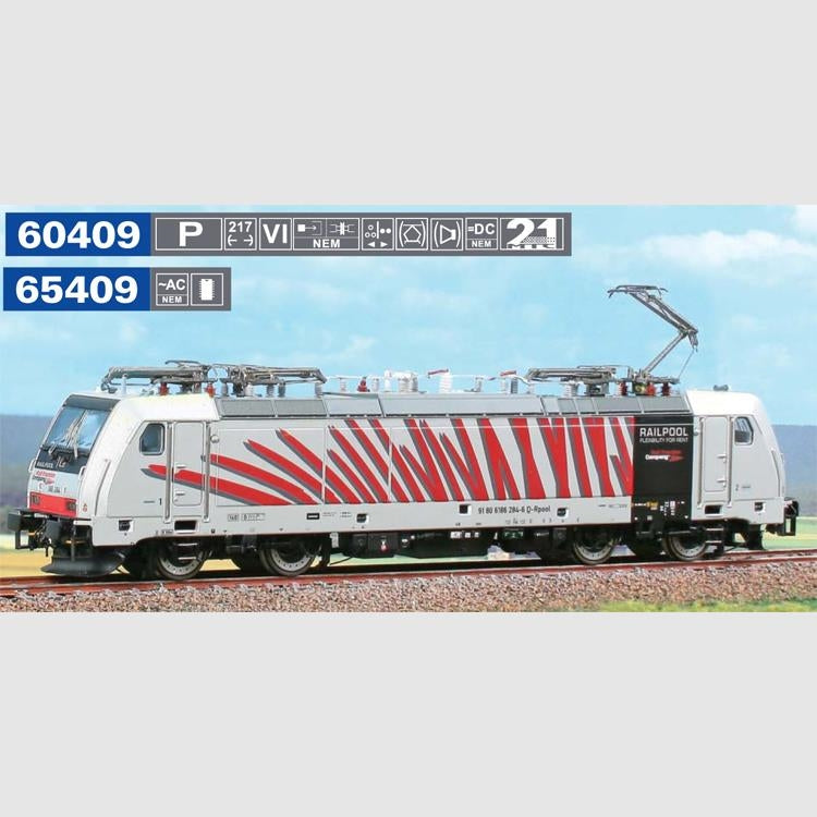 ACME 60409: Electric Locomotive TRAXX 186 284 "Zebra"