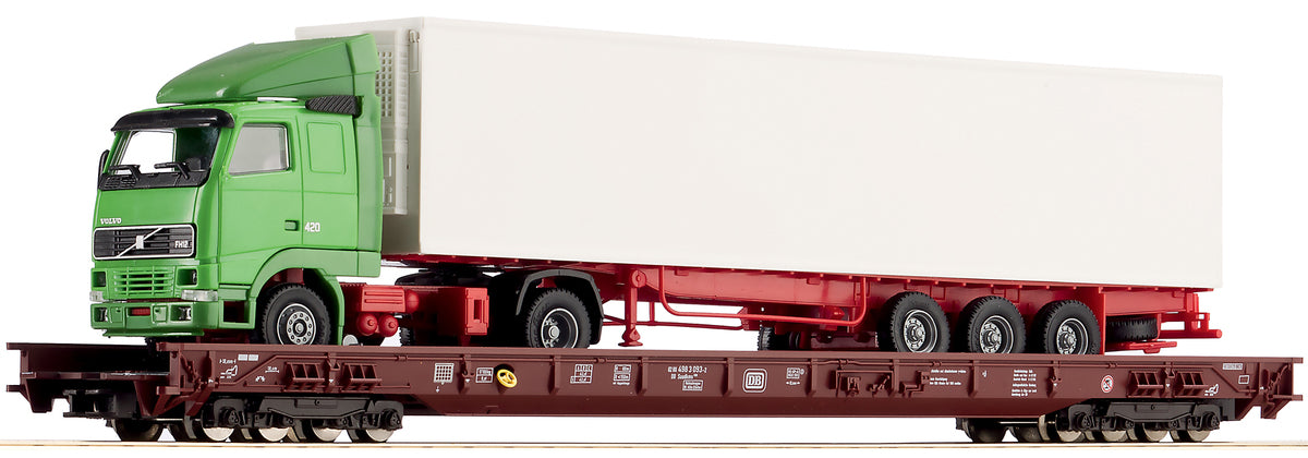 Roco low floor wagons: 67211 + 67212 + 67214