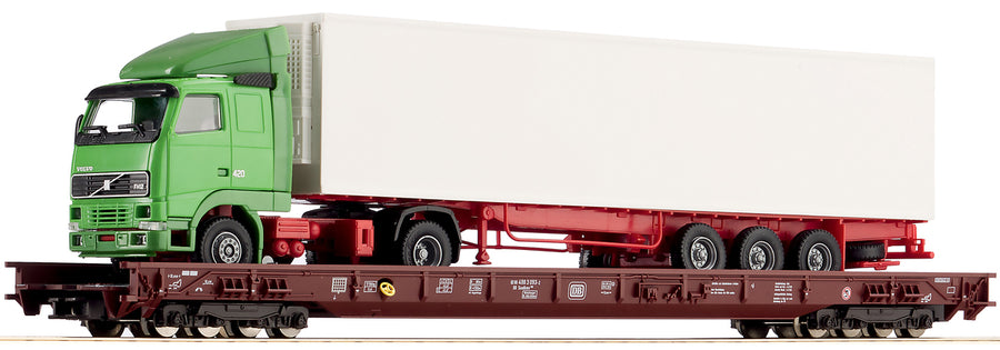 Roco low floor wagons: 67211 + 67212 + 67214