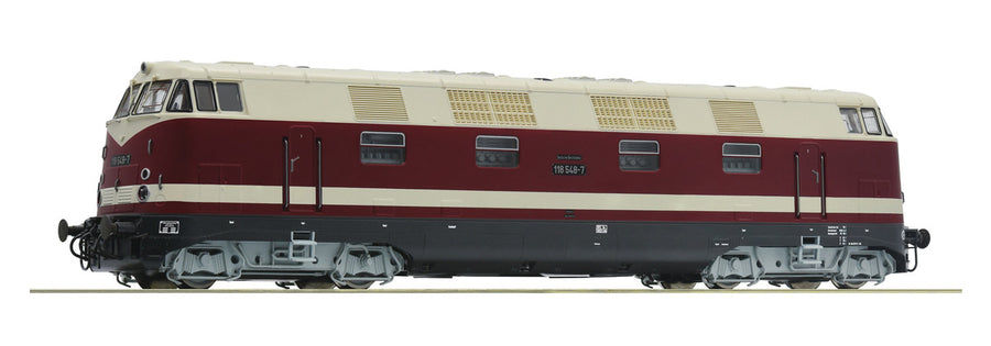 Roco Diesel locomotives 118 , DR. Souind