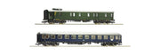Roco 61474 + 74098 Steam locomotive class 03.10 and fast train, DB. Sound