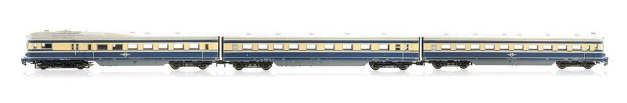 Jagerndorfer Collection 75312,  3-car OBB Diesel Railcar D-TW 5145. DCC Sound.