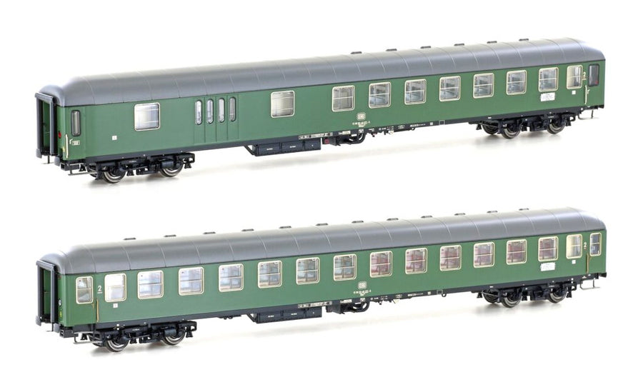 Hobby Train H43038: 2 pcs. Passenger car set D1213 of the DB, epoch IV