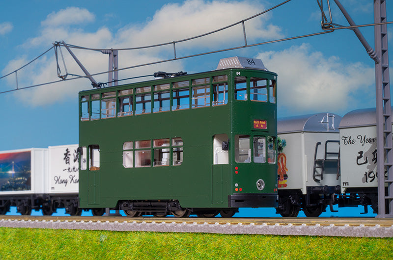 Bachmann China CE00605 Hong Kong Tram #84