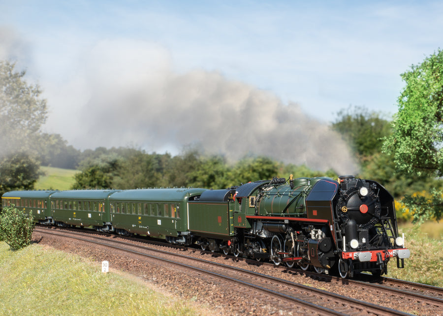 Trix H0 - Article No. 25141 Class 141.R Steam Locomotive. Road Number 1244